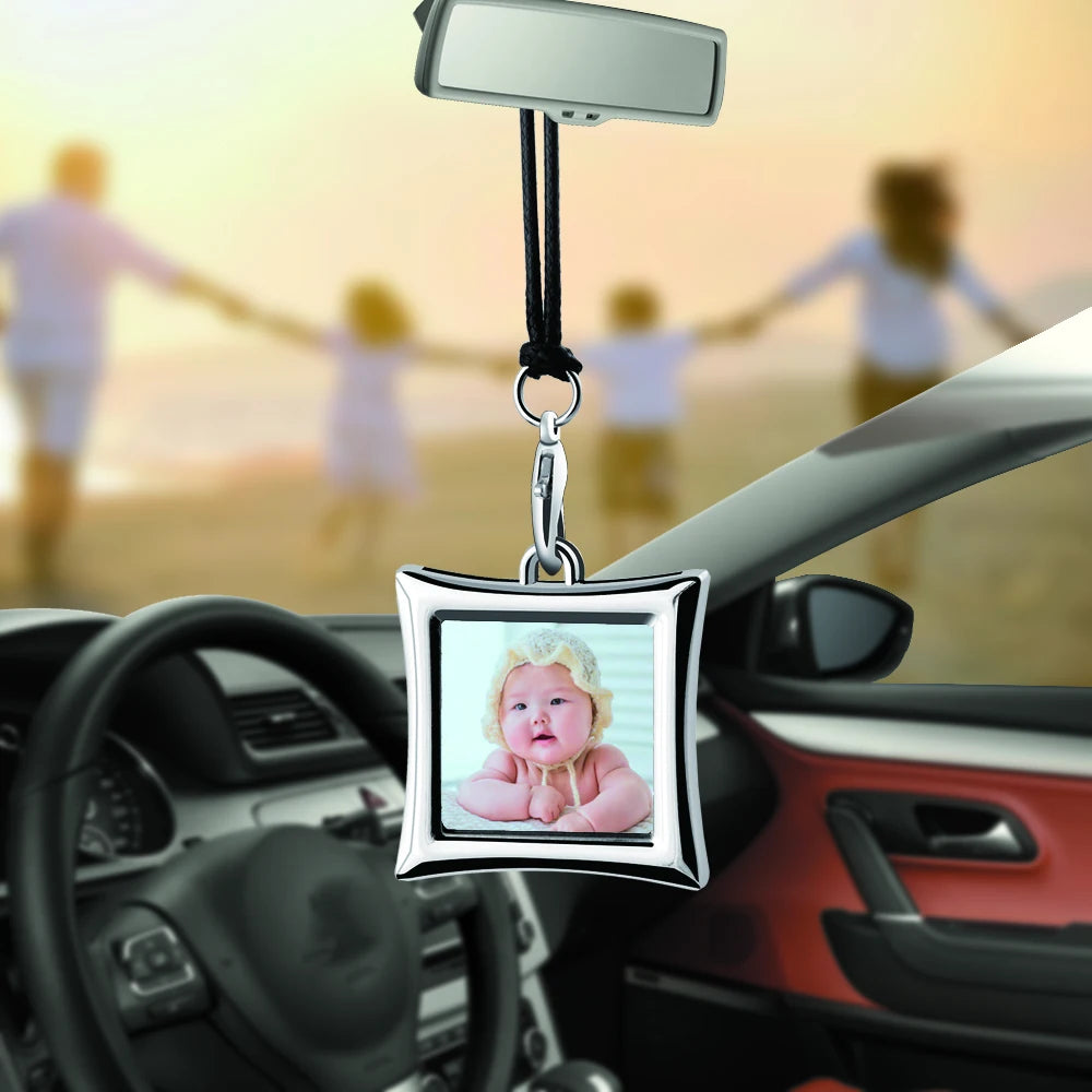 Dazzle Doodle - Creative Car Pendant Photo Frame For Mom