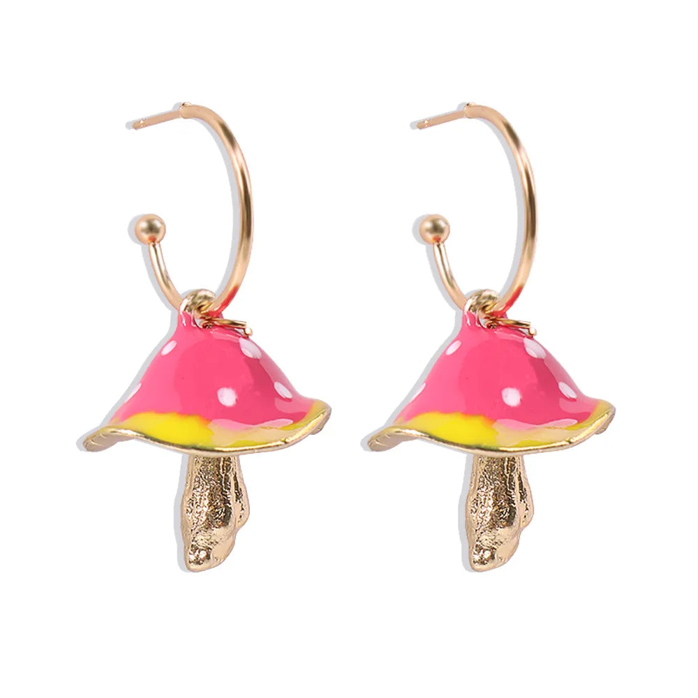 Unique Cute Mushroom Earrings™