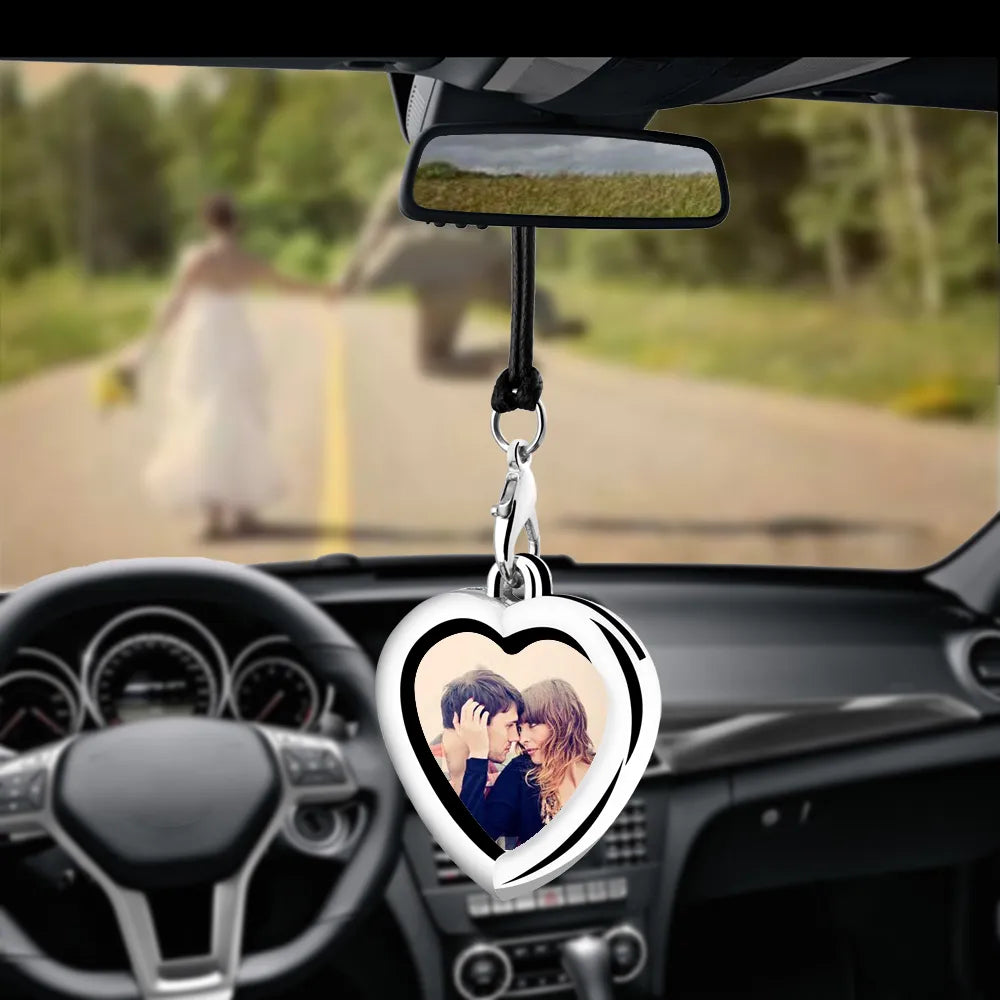 Dazzle Doodle - Creative Car Pendant Photo Frame For Mom